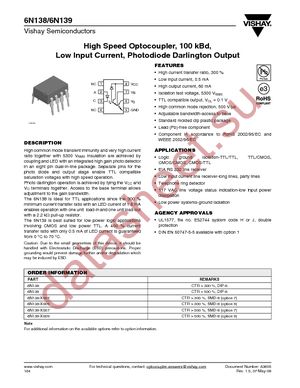 6N139 datasheet  